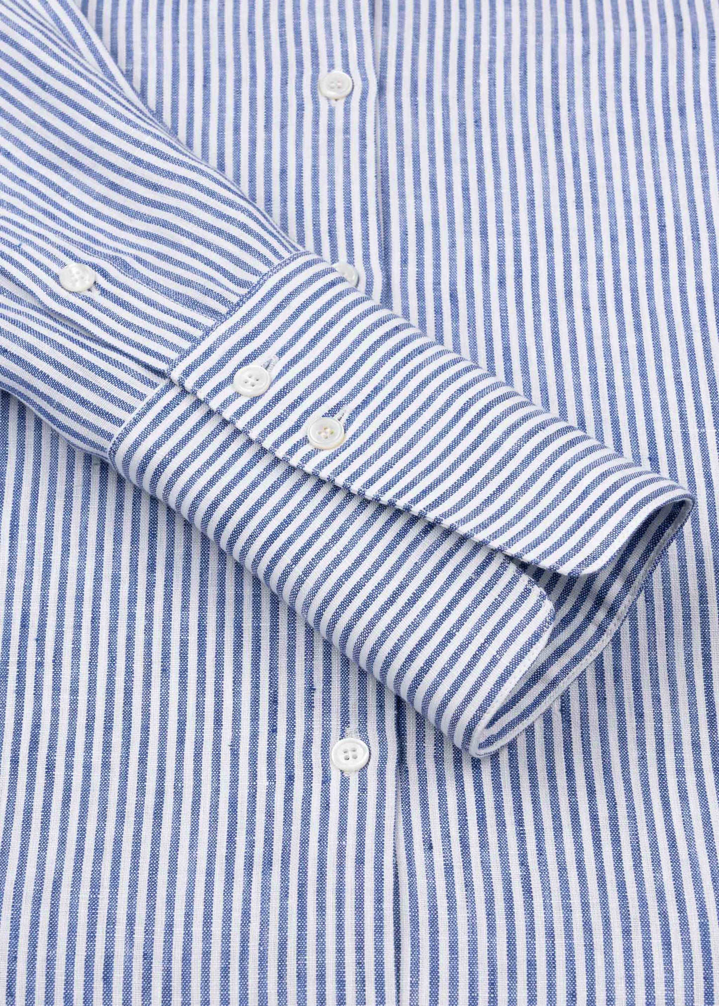 Striped Linen 'Woman Shirt'