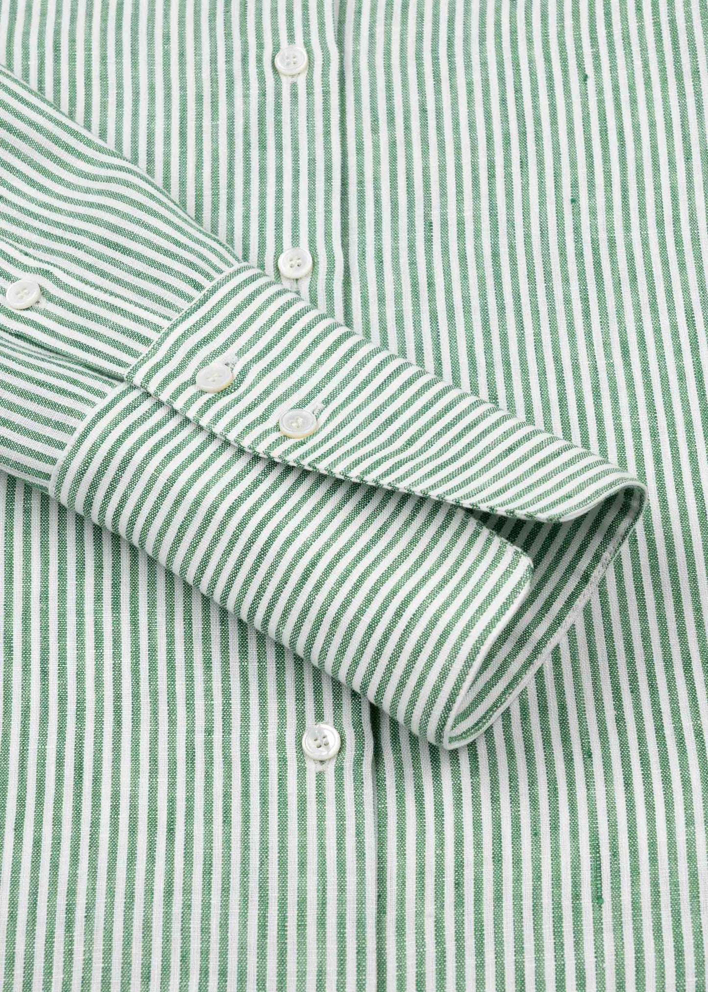 Striped Linen 'Woman Shirt'