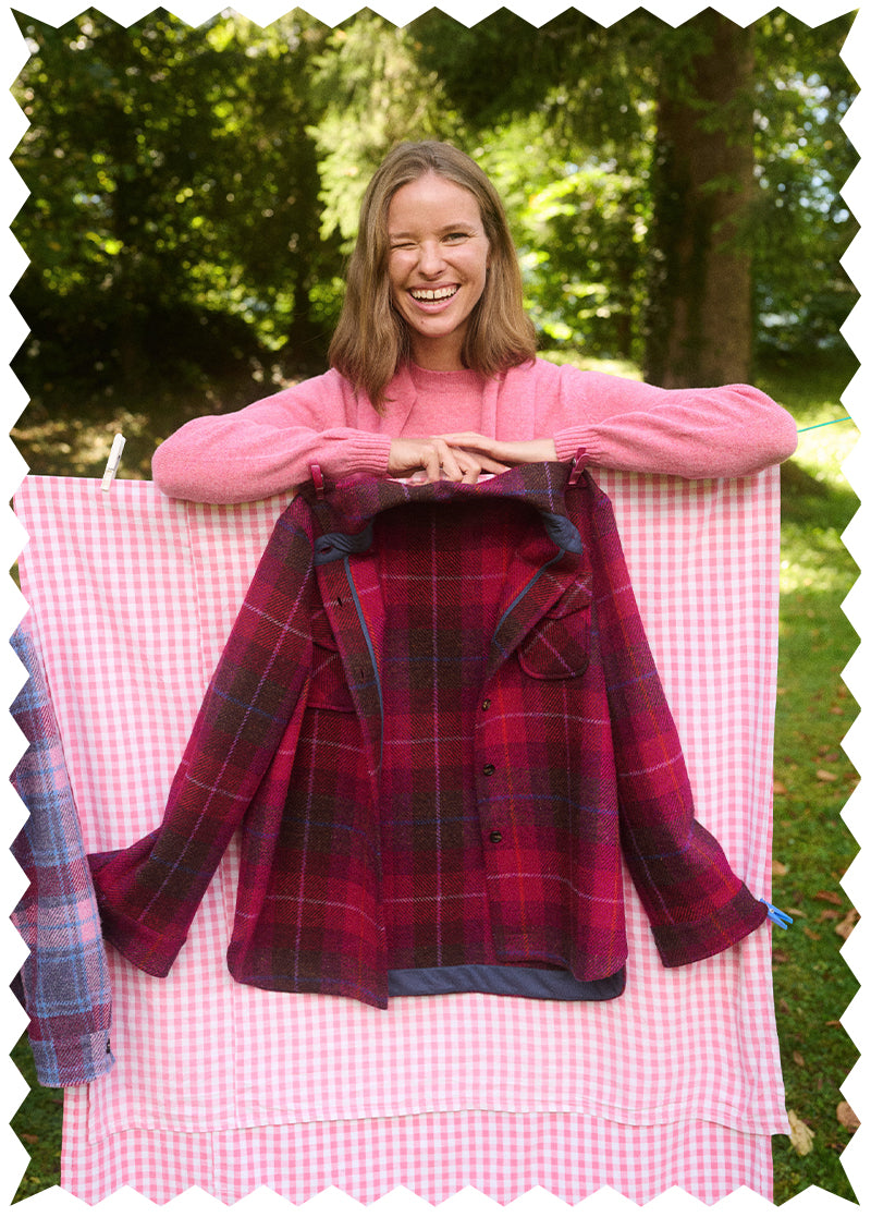 "Overshirt" in Harris Tweed