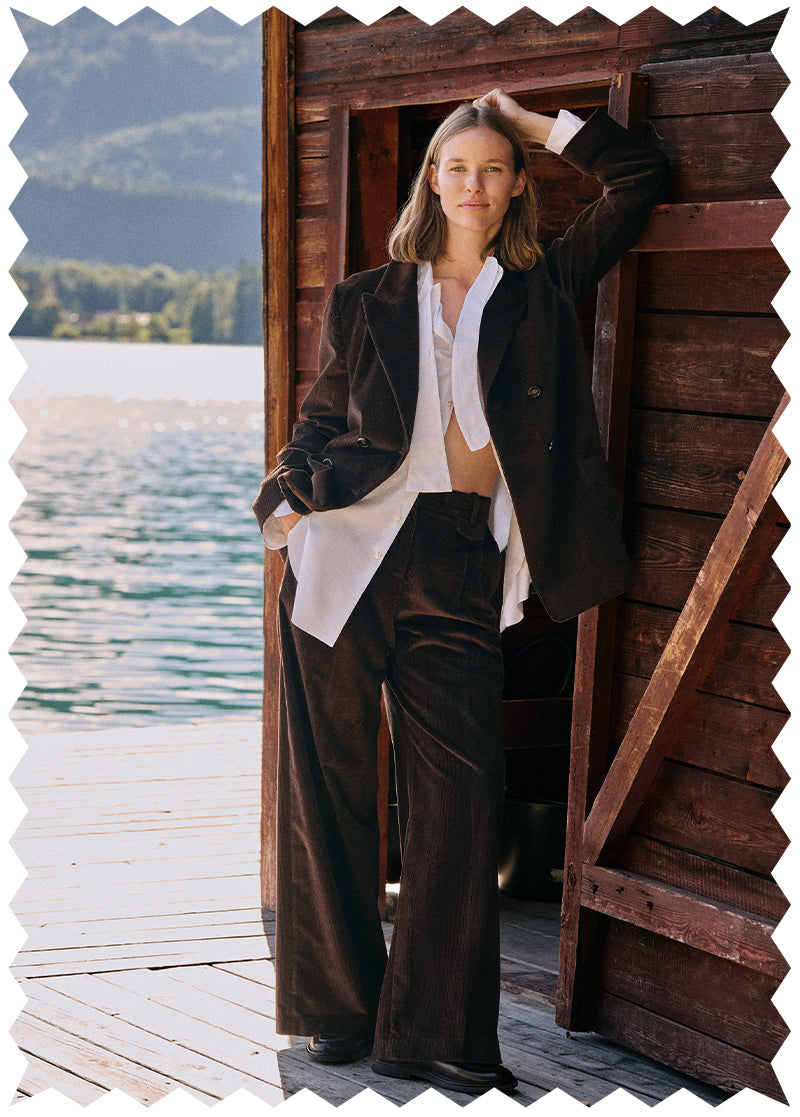 Corduroy "Carlotta Pants"