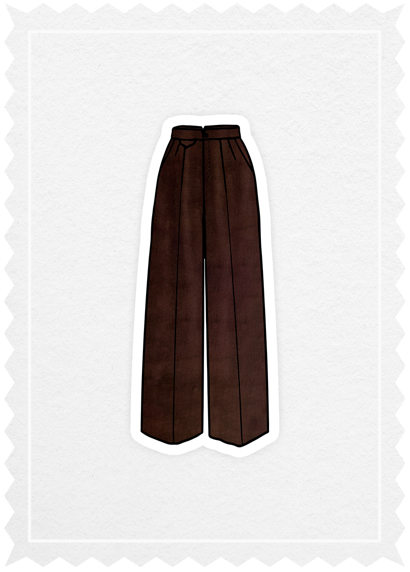 Corduroy "Carlotta Pants"
