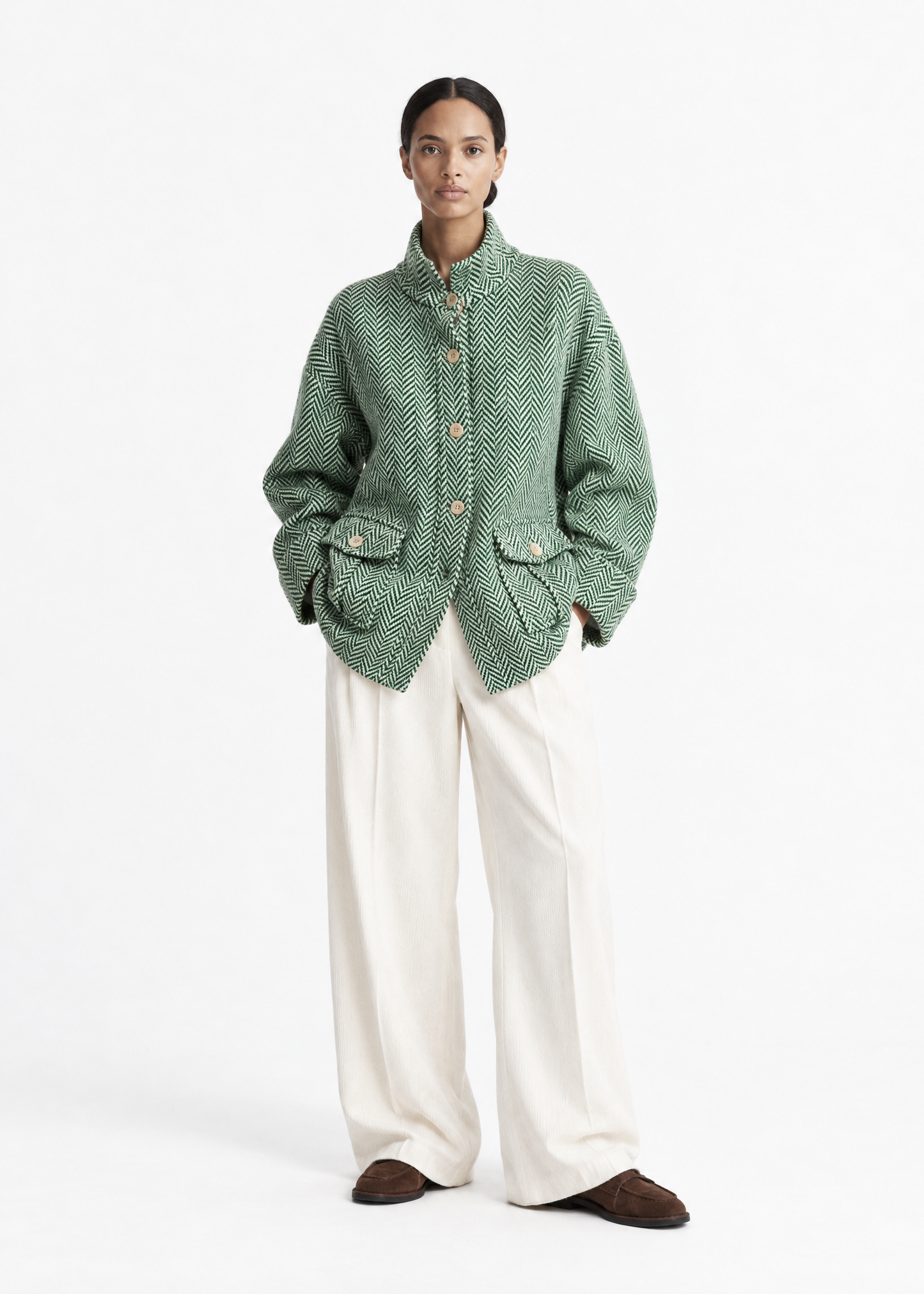 Herringbone Loden Jacket