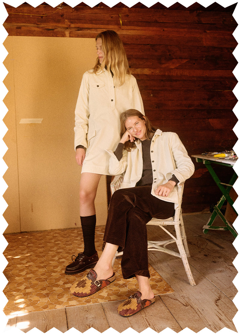 Corduroy 'Polo Dress'