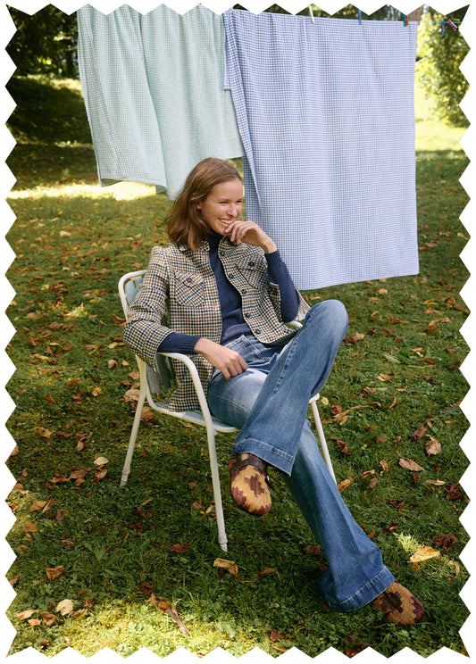 "Overshirt" in Harris Tweed