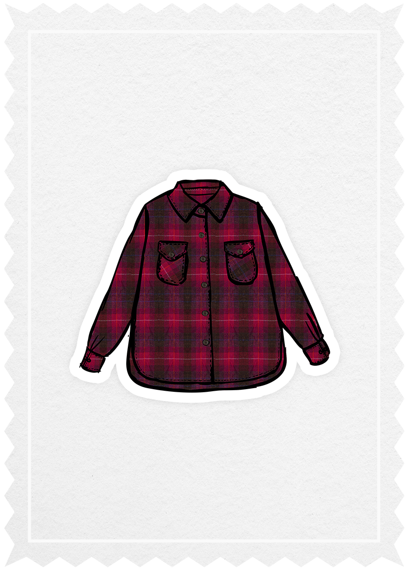 "Overshirt" in Harris Tweed