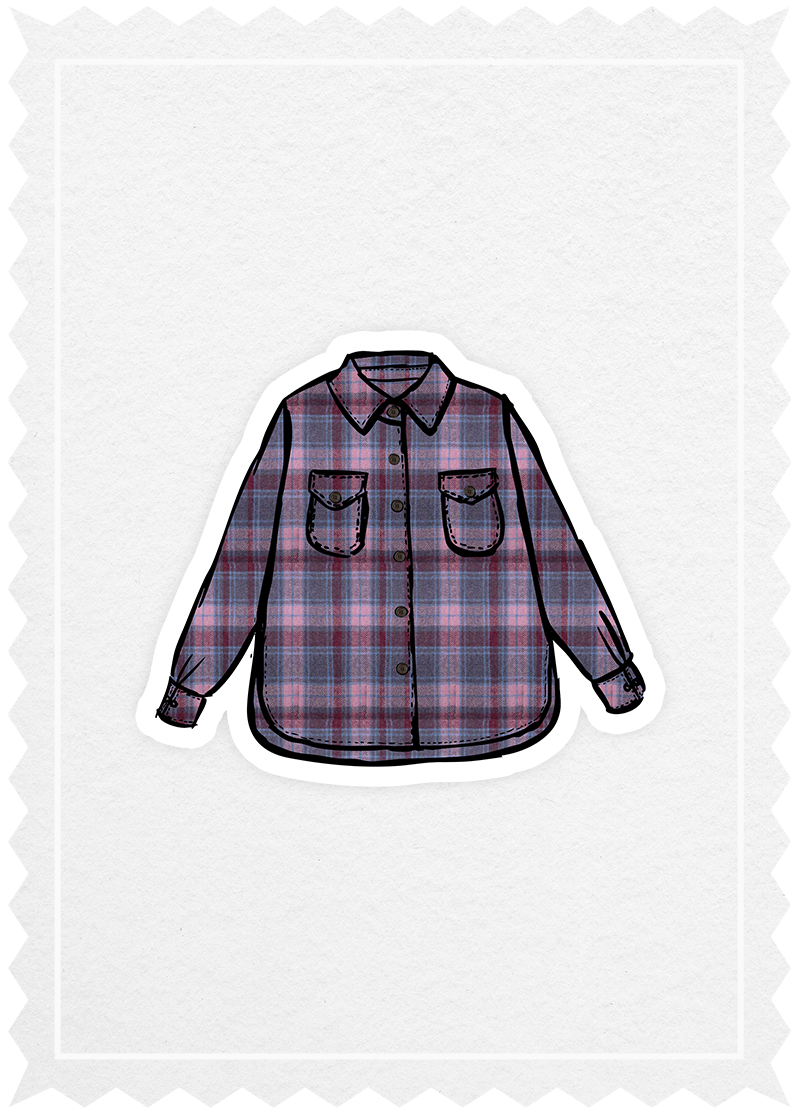 "Overshirt" in Harris Tweed