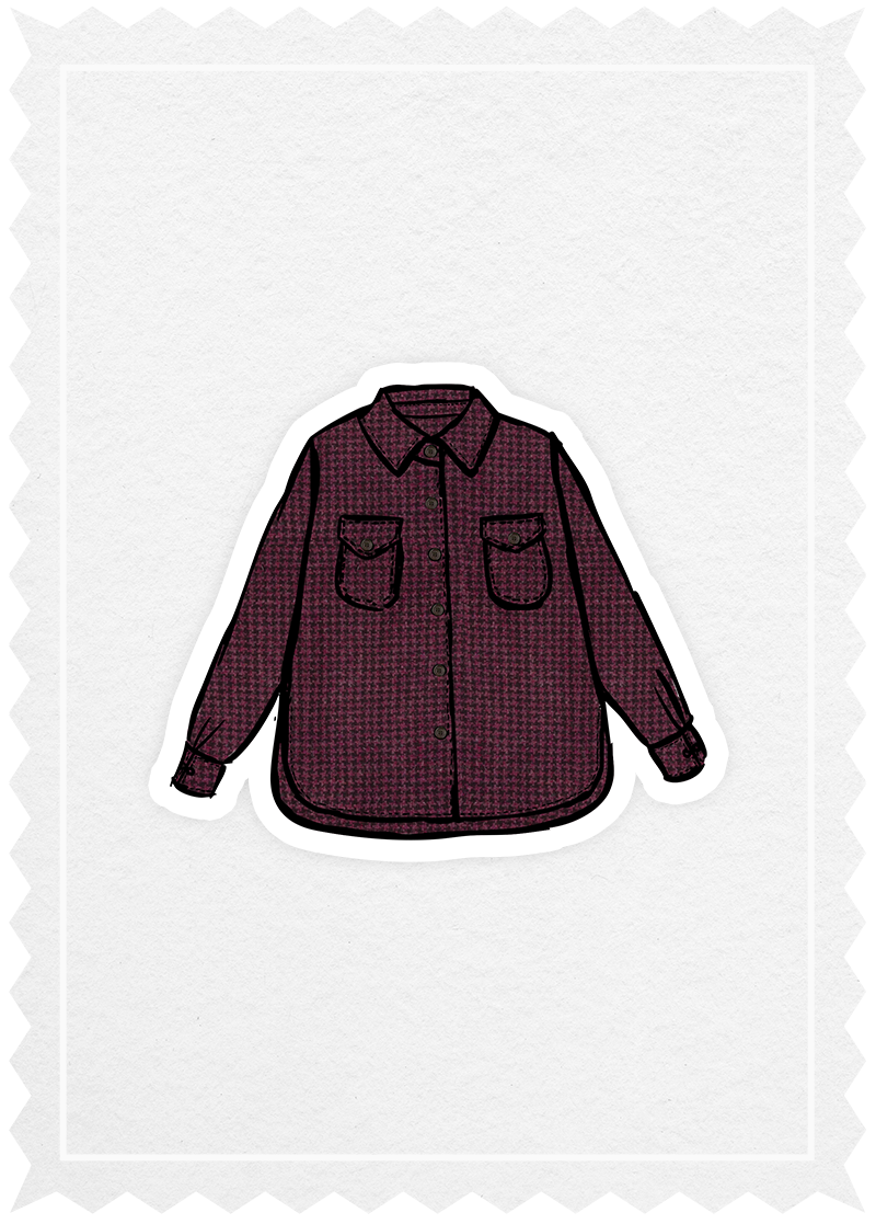 "Overshirt" in Harris Tweed