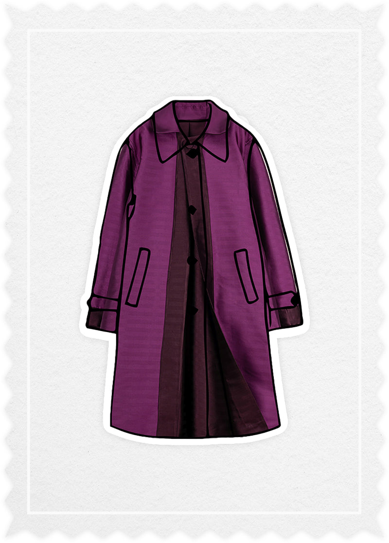 Silken 'Mirage' Coat