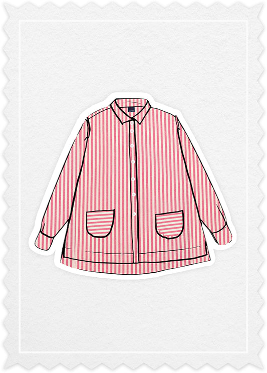 Striped 'Pocket Shirt'