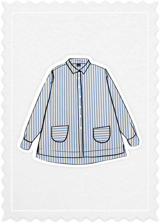 Striped 'Pocket Shirt'