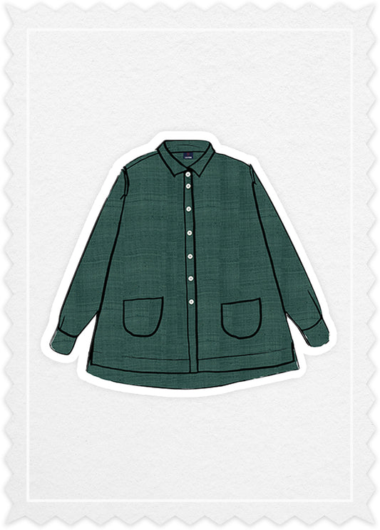 Tasar Silk 'Pocket Shirt'