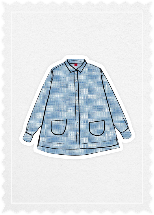 Linen 'Pocket Shirt'