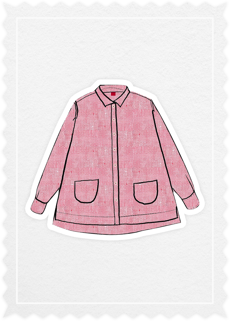 Linen 'Pocket Shirt'