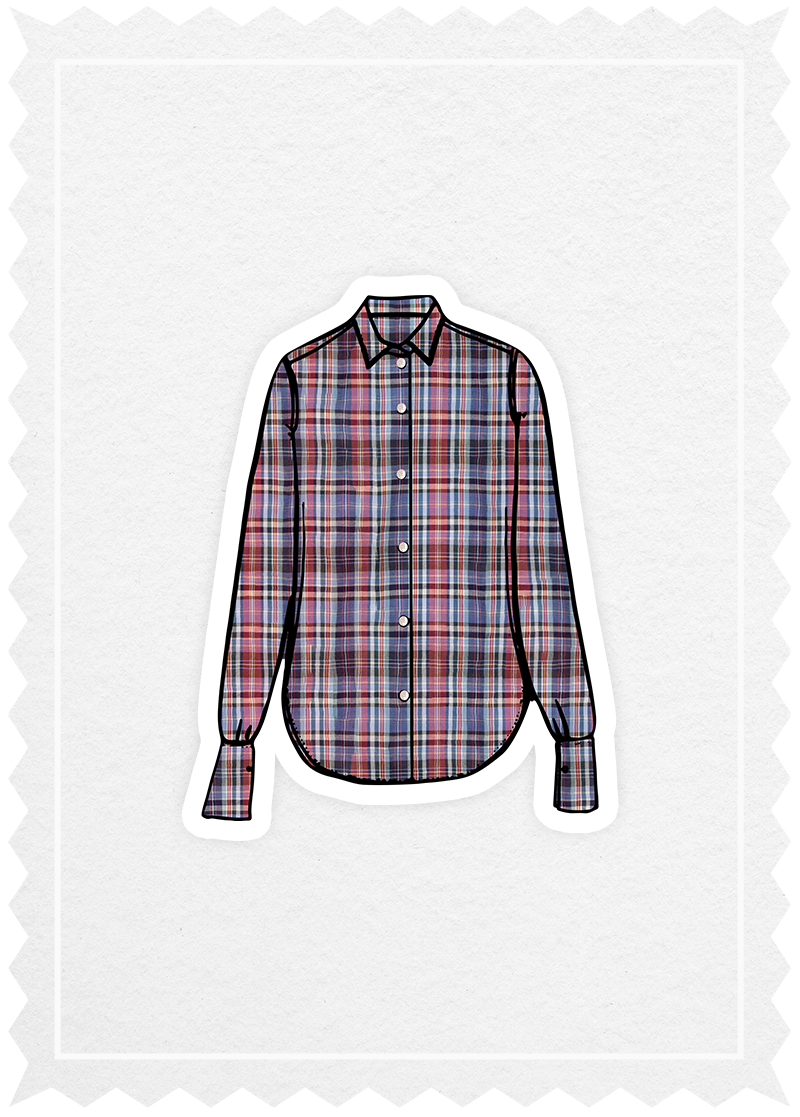 Checked Flannel "Woman Shirt"