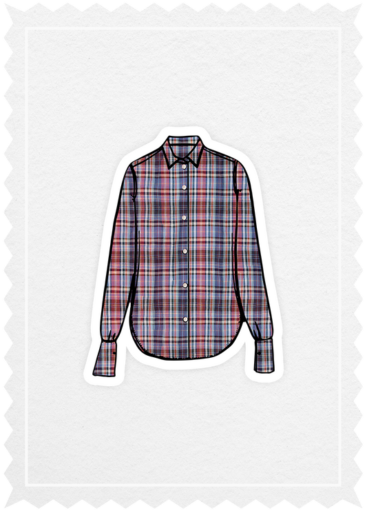 Checked Flannel "Woman Shirt"